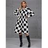 Cappotto Donna Giacca Lunga Bianco Nero Accappatoio Caldo Elegante Teddy 43194