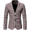 giacca smoking uomo elegante bianco beige morbido bottone slim moda uomo 1101