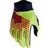 Fox Racing Yth Defend Glove Se Fluo Yellow