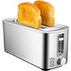 MY WAVE MWTOS-LDI Tostapane Grande a 2 Fessure, Stainless Steel, Metallo