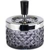 APS Drehascher Glas grey ?9,5cm