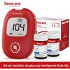 Sinocare Safe-AQ Smart Kit per il test della glicemia con 50 strisce e lancettes