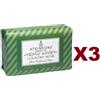 ATKINSONS 3 PZ ATKINSONS COUNTRY MUSK SAPONE SOLIDO PROFUMATO SAPONETTA MANI CORPO 125GR