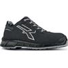 U-Power Scarpe da Lavoro Antinfortunistica U-POWER Nere Basse Uomo Donna JACKSON S3