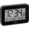 Marathon Orologio da parete Atomic di design digitale con temperatura interna