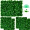 VEVOR Artificiale Pannello Siepe di Bosso UV 6 Pezzi 50,8 x 50,8 cm Edera Finta