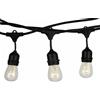 zencocco CATENA LUMINOSA CORDONIERA PENDENTE DA ESTERNO 10 METRI 10 LAMPADINE OPZIONALE