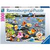 RAVENSBURGER PUZZLE 17396 Gelini Seepicknick-Puzzle da 1000 Pezzi per Adulti e Bambini dai 14 Anni