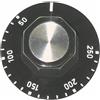 EGO MANOPOLA TERMOSTATO T. MASS. 250°C D 50MM ALB. D 6X4,6MM PARTE PIANA SUPERIOR