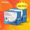 Sinocare Misuratore della glicemia striscia per Sinocare Safe AQ Pro I*100