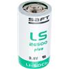SAFT LS26500 3.6v Pila C Mezza Torcia Litio Batteria Allarmi Li-SoCI2 Antifurto