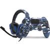 Xtreme Gamepad Playstation 4 Set Accessori Blu Game Kit 904