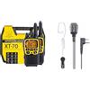 Midland C1180.01 XT70 Adventure, Radio Dual Band Ricetrasmittente Professionale Walkie Talkie & C1497, Microfono con auricolare MA31-L PRO, Nero