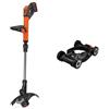 BLACK+DECKER STC1820EPC-QW Tagliabordi + CM100-XJ Base 3 in 1 per Tagliabordi