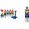 WD-40 Specialist Kit Manutenzione Moto Contiene WD-40 Detergente, WD-40 Grasso Catena & Bike Sgrassante Bici Spray Rapido, 500 Ml, Incolore