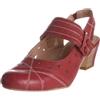 Manfield Sandali da Donna Carol Slingback, Colore: Rosso, 39 EU
