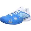 Wilson Rush PRO CC WRS316800E035, Scarpe da Tennis Donna, Blu (Blau (Cyan)), 39