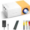 Zika Store Mini Proiettore 1080P HD Portatile Compatibile con USB Smartphone HDMI Micro SD