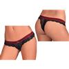 Obsessive Perizoma intimo donna sexy slip tanga mutanda in pizzo nero trasparente erotico
