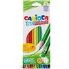 Carioca Pastelli con Gomma Carioca Tita Erasable Confezione da 12 Pastelli Colori Misti