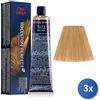 Wella 3x Wella Koleston Perfect Me+ Deep Browns 9/73 60Ml