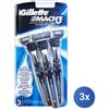 Gillette 3x Gillette Radi E Getta Mach3 3 Pezzi