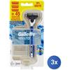 Gillette 3x Gillette Rasoio Mach3 Start