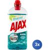 Ajax 3x Ajax Pavimenti 1250 Ml. Expel Made In Italy