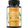 Does not apply CURCUMA E CURCUMINA 95% + Zenzero Limone Piperina E Vitamina C - 130 Capsule Alt