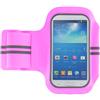 PORTACELLULARE BRACCIO ARMBAND SPORT SUPERFIT SAMSUNG GALAXY NOTE 2 N7100 ROSA