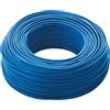 Cavo Unipolare Fs17 Sezione 1x2,5 mm Filo Elettrico Blu Matassa 100 Metri Uni