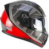 SKA-P Casco full face, 3MHA SPEEDER MONO Nero opaco, S (55-56cm)