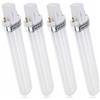 4 BULBI DA 9 WATT PER LAMPADE UV GEL RICOSTRUZIONE UNGHIE SEMIPERMANENTE LAMPADA