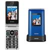 Brondi Cellulare 2G Gprs AMICO Prezioso Blue metal