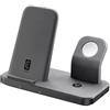 Cellular Line Caricabatterie TRIO CHARGER 3In1 Black 20W WIRELESS3IN1IPHK