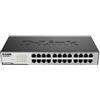 D Link Switch di rete 24 porte SMB Unmanaged Black DES 1024D Fast (100Base-TX)