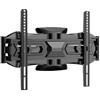 Ciatti Supporto monitor TV parete ( 30 Kg ) VESA 400 x 400 A Pantografo Black