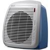 De Longhi Termoventilatore 2000W 65m³ VERTICALE YOUNG Hvy1020B Grigio e Blu