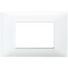 Placca 4 Moduli Bianco Tecnopolimero Vimar Plana 14654.01