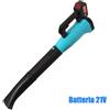 Soffiatore a batteria 68V con 6 velocità regolabili Soffia foglie Giardino Viale