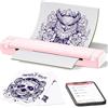 Phomemo M08F Bluetooth Wireless A4 Printer Brother PJ-722 PJ-763 Tattoo Matrices
