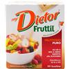 DIETOR FRUTTIL 50 bustine Fruttosio Puro Box Dispenser Zuccher SPEDIZIONE GRATIS