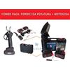 COMBO PACK MOTOSEGA A BATTERIA + FORBICE A BATTERIA MINI SEGA E CESOIE 2 BAT 48V