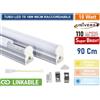 UNIVERSO TUBO NEON LED SMD T5 PLAFONIERA RACCORDABILE DA 30CM 60CM 90CM 120CM 150CM IP20