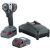 Ingersoll-Rand kit per avvitatore ad impulsi cordless W3131-K22-EU, utensile a batteria 3/8 con 20 V, utensile ad impulsi leggero e compatto