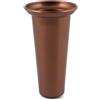 Home Vaso Cimitero per loculo Rame Plastica N.3 18,5 Rame Home, bordo superiore 10,5