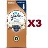 Glade 3 PZ GLADE MICROSPRAY TOUCH & FRESH SENSUAL SANDALWOOD & JASMIN RICARICA