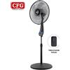 CFG VENTILATORE A PIANTANA SILENZIOSISSIMO CFG QUIET 40 NERO CON TELECOMANDO E TIMER