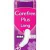 Carefree Salvaslip Plus Long senza profumo, i salvaslip extra lunghi per una protezione extra e fino al 100% neutralizzazione degli odori, 40 pezzi