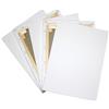 Niik Tela set 5 tele pittorica 30 x 40 x 1,7 cm in cotone bianca da dipingere